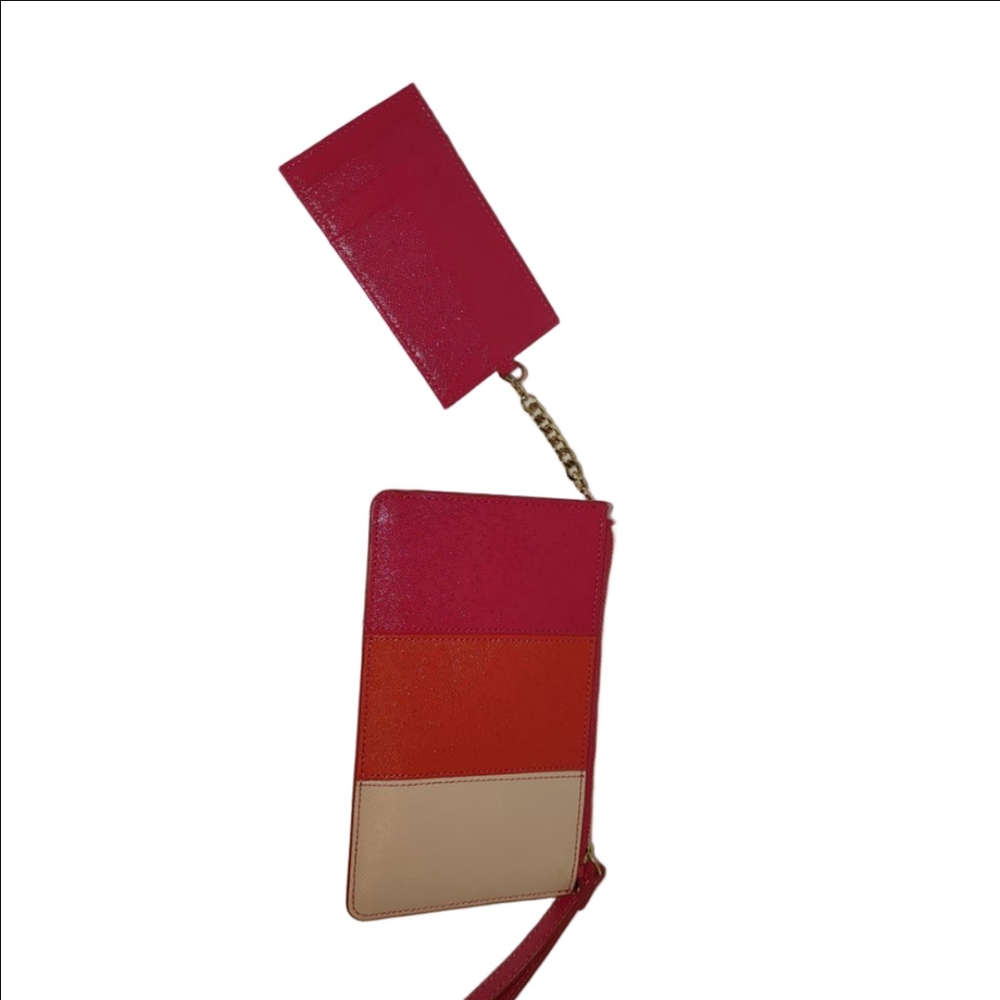 Halogen Colorblock Wristlet Wallet w. Card Holder